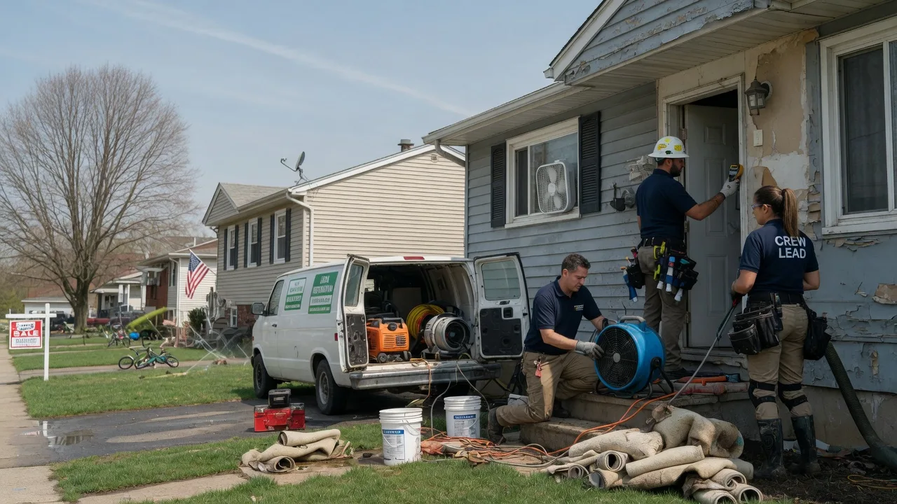 Flood Cleanup in Saint Marys, WV near me