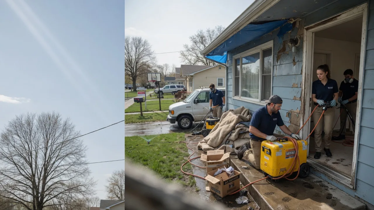 Basement Flood Cleanup in Saint Marys, WV near me
